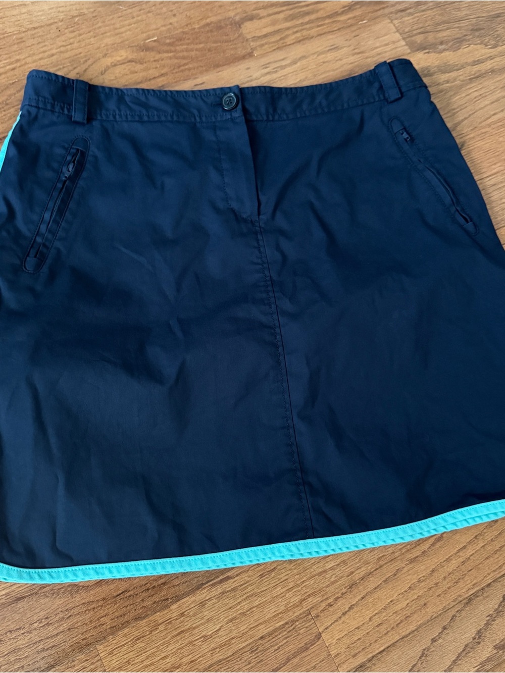 Brooks Brothers Navy Pro Sport Golf PickleBall Skirt Size 10